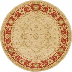 圆形古典欧式地毯-ID:4003261