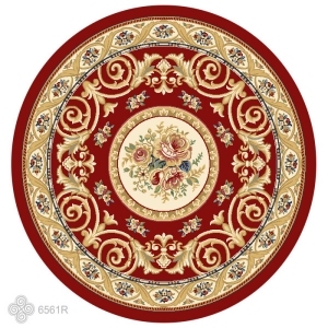 圆形古典欧式地毯-ID:4003323