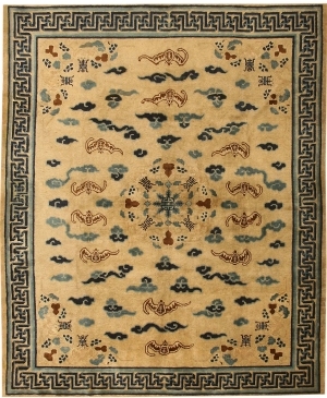 中式纹样地毯-ID:4004072
