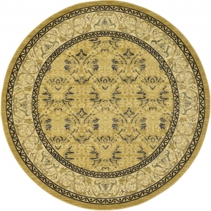 圆形古典欧式地毯-ID:4004404