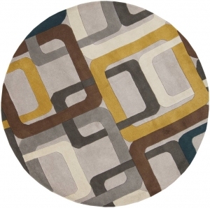 圆形地毯-ID:4004406