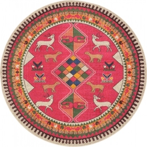 圆形地毯-ID:4004625