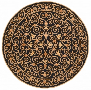 圆形地毯-ID:4004784