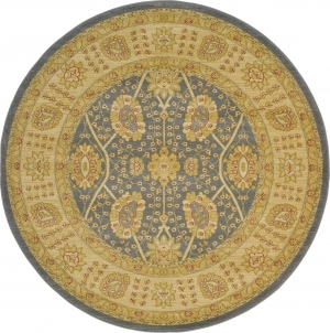 圆形古典欧式地毯-ID:4004806