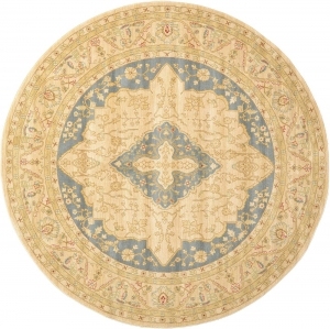 圆形古典欧式地毯-ID:4004875