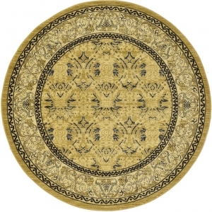 圆形古典欧式地毯-ID:4004925