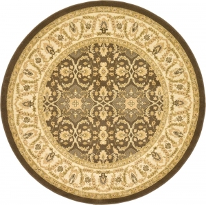 圆形古典欧式地毯-ID:4004930