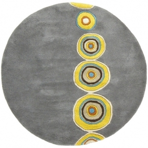 圆形地毯-ID:4004986
