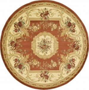 圆形古典欧式地毯-ID:4005009