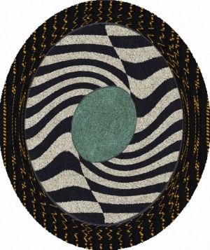 圆形地毯-ID:4005166