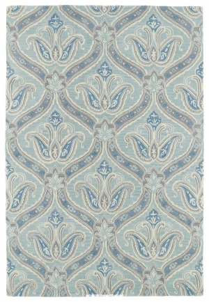 美式风格浅蓝色花纹地毯贴图-ID:4005185