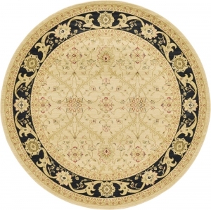圆形古典欧式地毯-ID:4005372