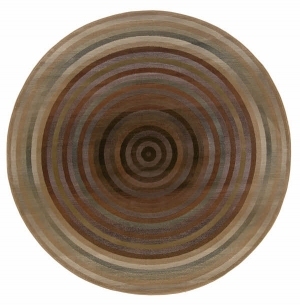 圆形地毯-ID:4005648