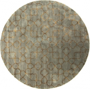 圆形地毯-ID:4005697