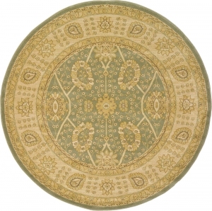 圆形古典欧式地毯-ID:4005723