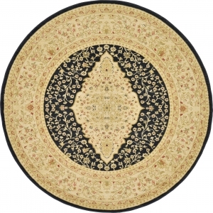 圆形古典欧式地毯-ID:4005854