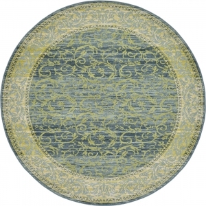 圆形古典欧式地毯-ID:4006355