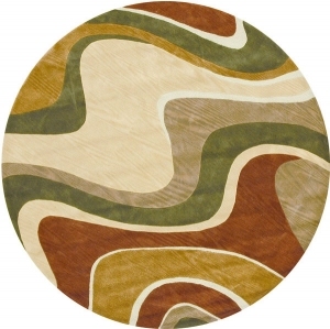 圆形地毯-ID:4006415
