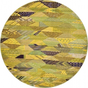 圆形地毯-ID:4006510