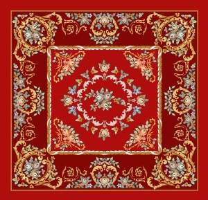 中式地毯-ID:4006570