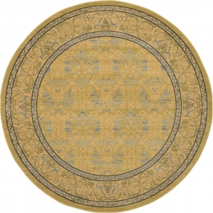 圆形古典欧式地毯-ID:4006951