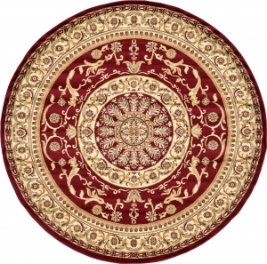 圆形古典欧式地毯-ID:4007015