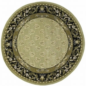 圆形古典欧式地毯-ID:4007334