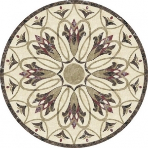 圆形地毯-ID:4007700