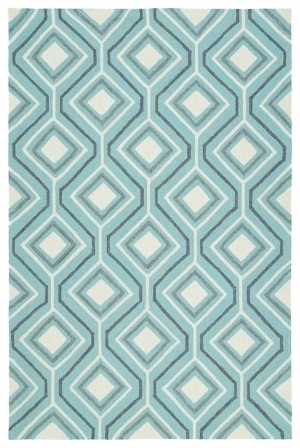 客厅蓝色家几何图形地毯贴图-ID:4007807