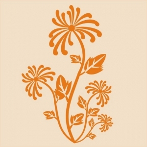 现代植物图案花纹壁纸-ID:4012944