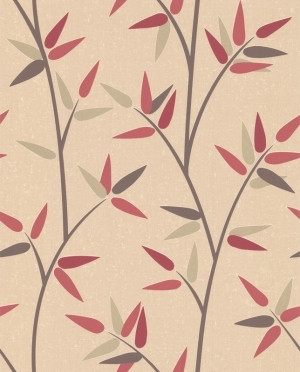 现代植物图案花纹壁纸-ID:4012978
