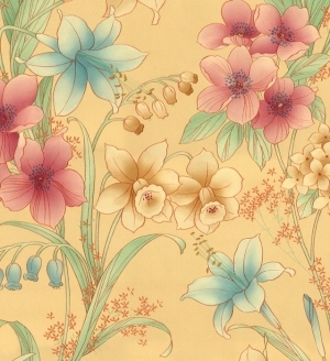 现代植物图案花纹壁纸-ID:4013127