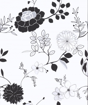 现代植物图案花纹壁纸-ID:4013280