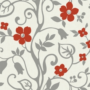 现代植物图案花纹壁纸-ID:4013373