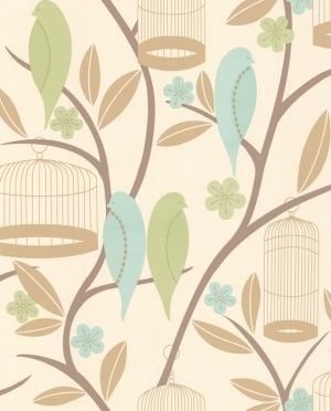 现代植物图案花纹壁纸-ID:4013531