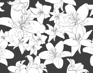 现代植物图案花纹壁纸-ID:4013745