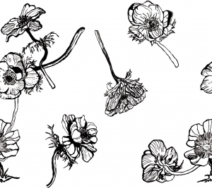 现代植物图案花纹壁纸-ID:4014017
