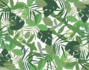 现代植物图案花纹壁纸-ID:4014060