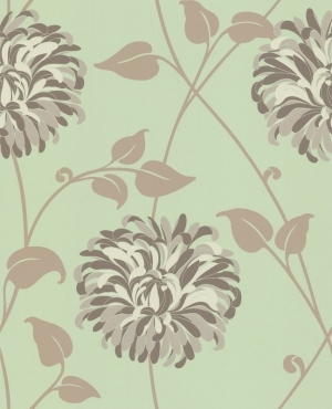 现代植物图案花纹壁纸-ID:4014203