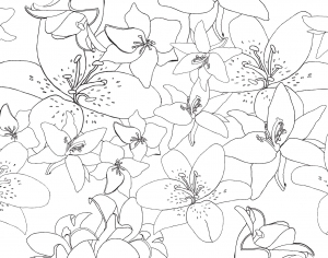 现代植物图案花纹壁纸-ID:4014471