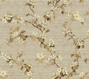 现代植物图案花纹壁纸-ID:4014485