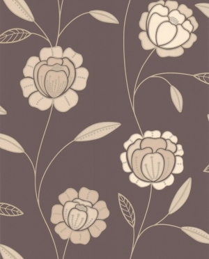 现代植物图案花纹壁纸-ID:4015632