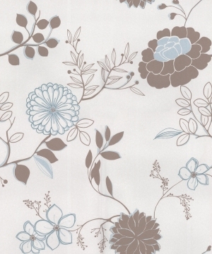现代植物图案花纹壁纸-ID:4015720