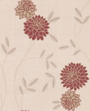 现代植物图案花纹壁纸-ID:4016006