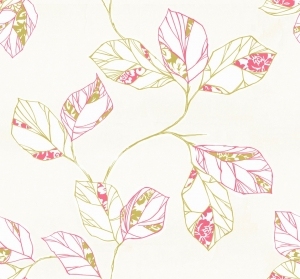 现代植物图案花纹壁纸-ID:4016195
