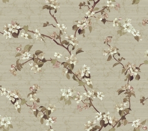 现代植物图案花纹壁纸-ID:4017226