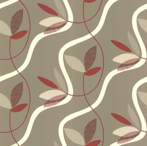 现代植物图案花纹壁纸-ID:4017443