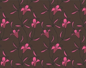 Animal And Plant Pattern Wallpaper