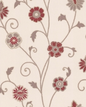 现代植物图案花纹壁纸-ID:4017930
