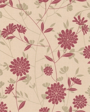 现代植物图案花纹壁纸-ID:4018013